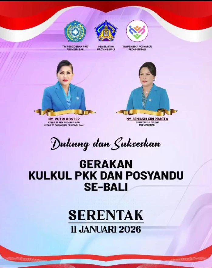Gerakan Kulkul PKK dan Posyandu Se- Bali 