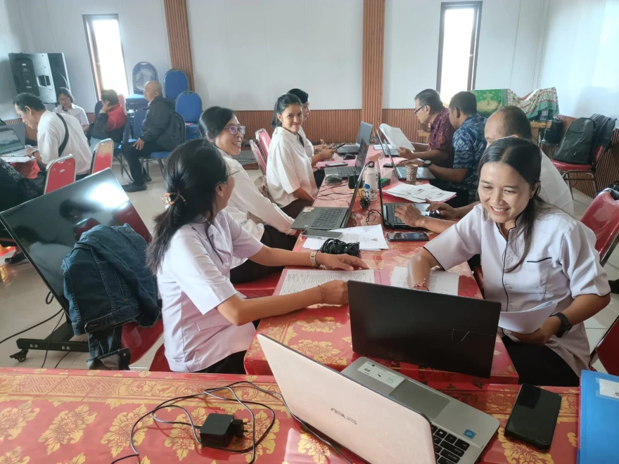 Posting Siskeudes Se- Kecamatan Tabanan