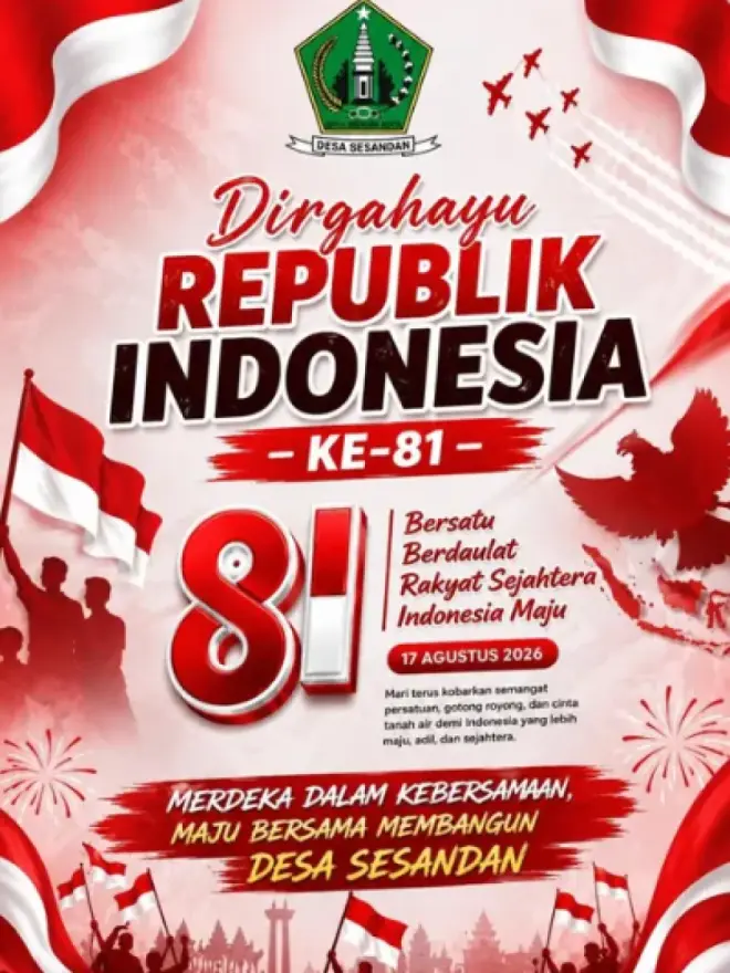Dirgahayu Republik Indonesia ke-81