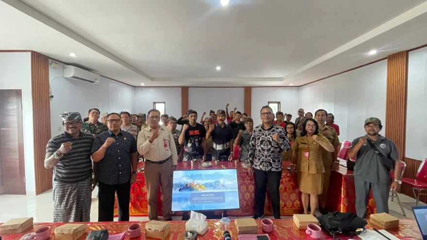 Rapat Koordinasi Tapal Batas Desa Sesandan